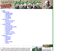 Tablet Screenshot of moeran.net